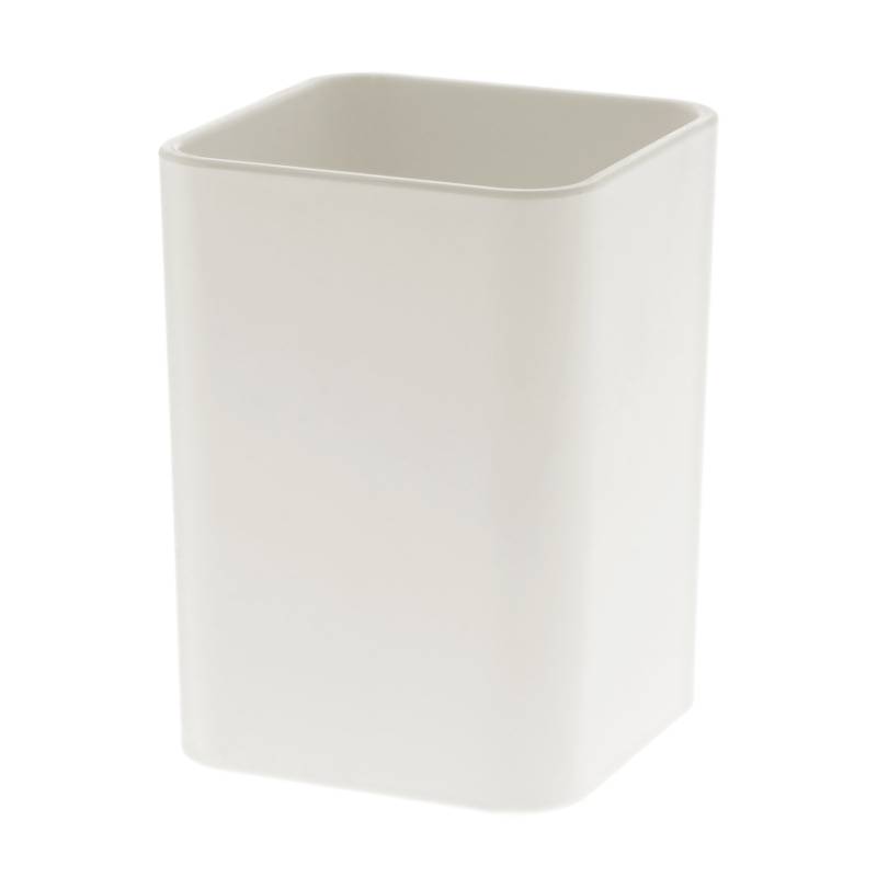 IMANUEL plastový stojan na psací potřeby, bílá IMANUEL plastový stojan na psací potřeby, bílá